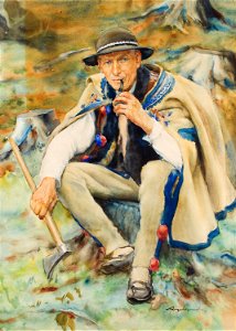 Aleksander Augustynowicz - Portret górala