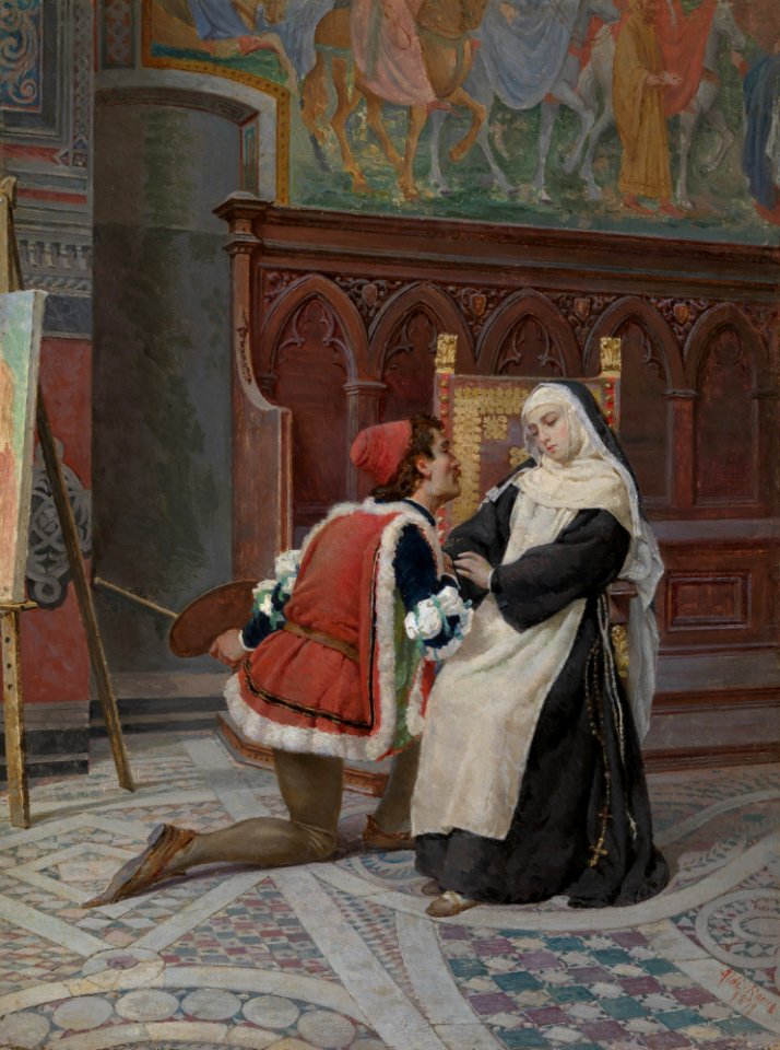 Aldi, A Painter and His Model