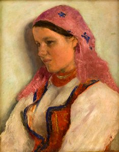 Aleksander Gierymski - Girl from Bronowice - MNK II-a-599 - National Museum Kraków