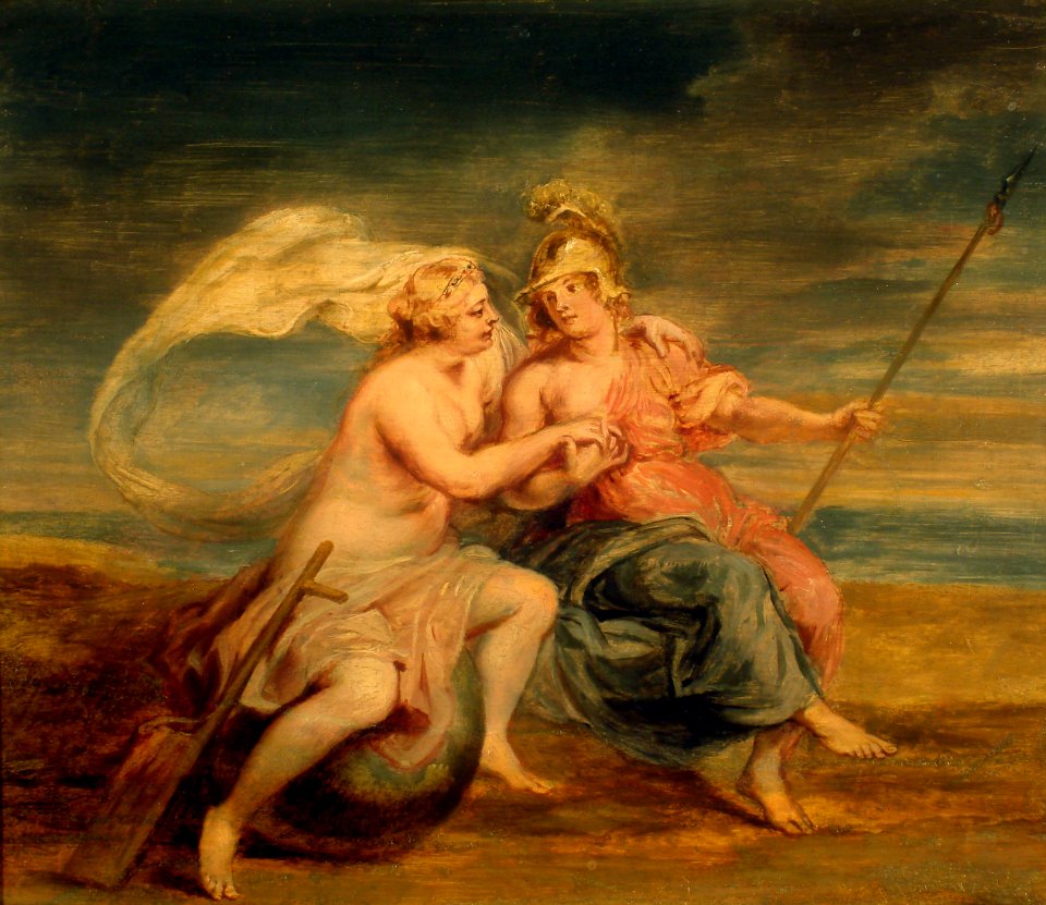 Alegoría de la Fortuna y la Virtud - Peter Paul Rubens