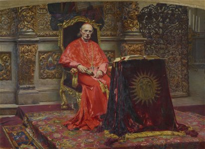 Aleksander Augustynowicz - Portrait of Cardinal Sembratowicz - MNK II-b-226 - National Museum Kraków