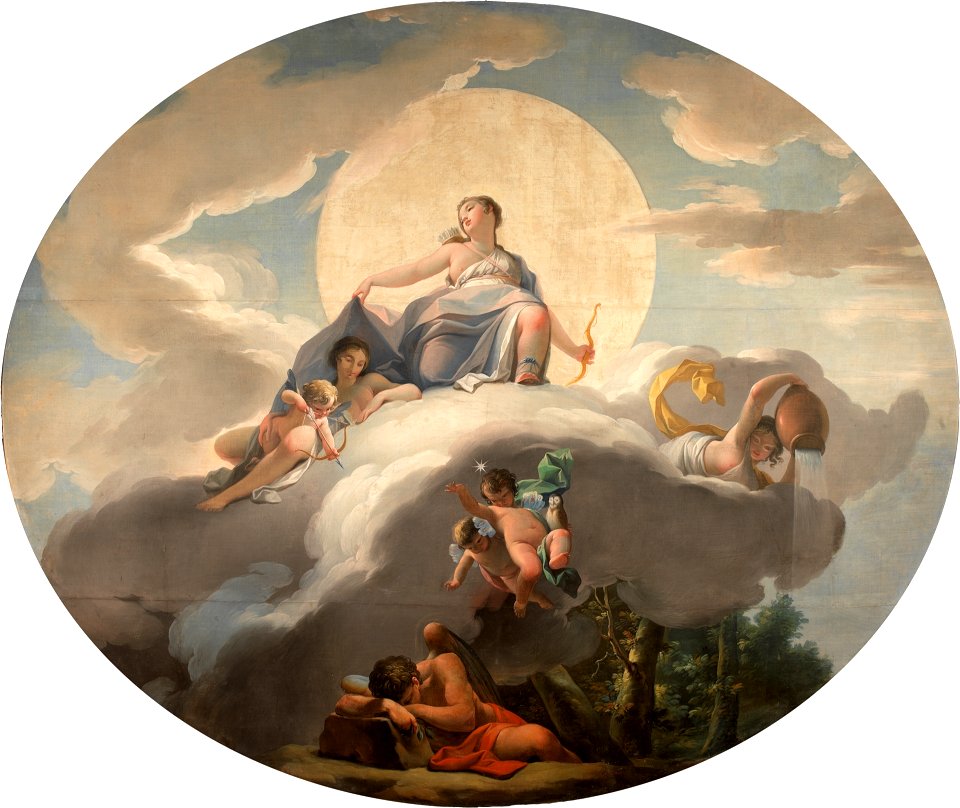 Alegoría de la Noche, de Zacarías González Velázquez (Museo del Prado)