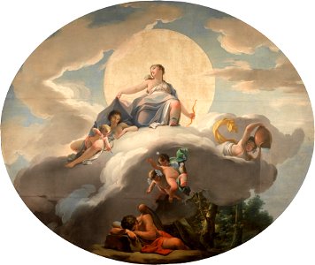 Alegoría de la Noche, de Zacarías González Velázquez (Museo del Prado)