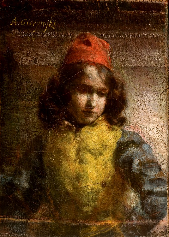 Aleksander Gierymski - A Florentine Page - MNK II-a-453 - National Museum Kraków