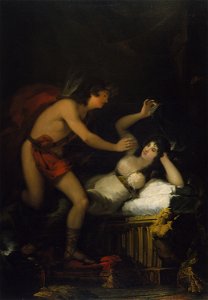 Alegoría del Amor o Cupido y Psique por Francisco de Goya