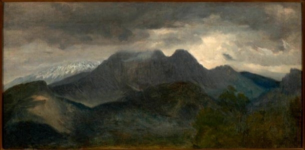 Aleksander Kotsis - Tatra Mountains – view of Giewont - MP 95 - National Museum in Warsaw