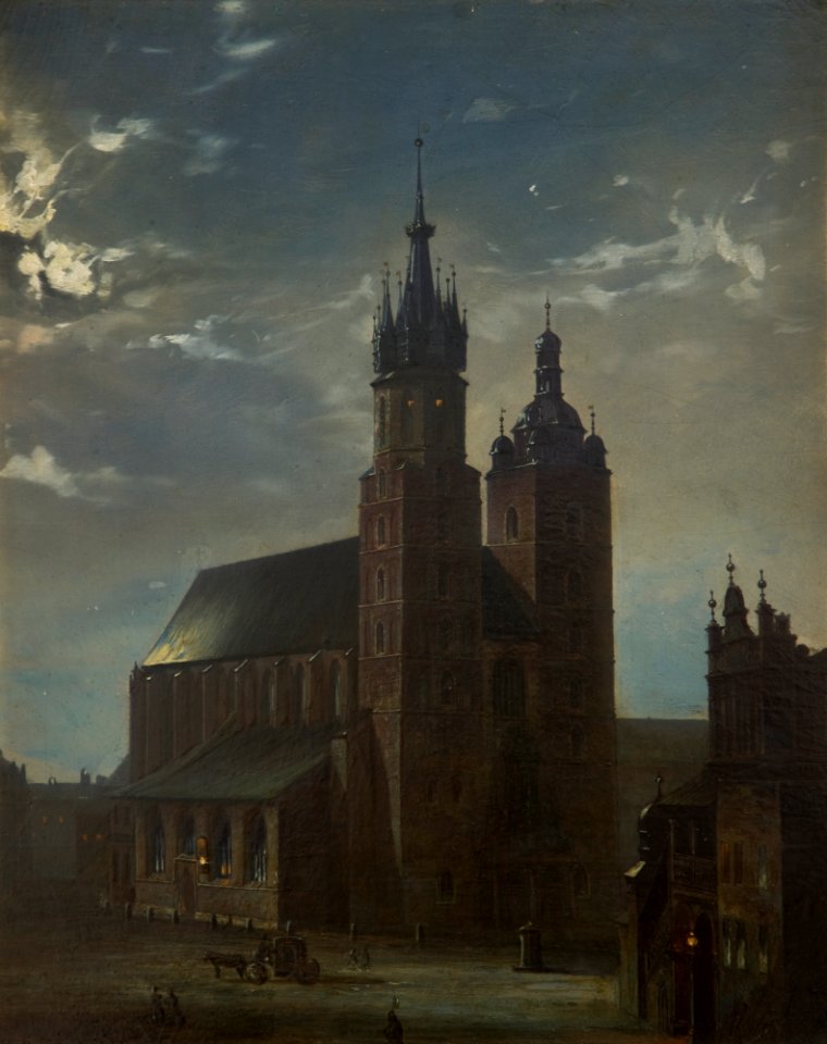 Aleksander Gryglewski - St Mary’s Church in Krakow - MNK II-a-1078 - National Museum Kraków