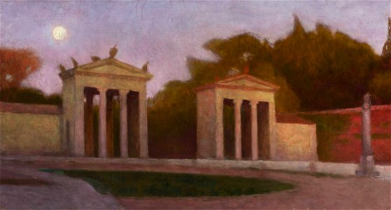 Aleksander Gierymski, Villa Borghese