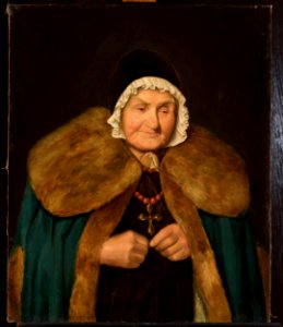 Aleksander Kotsis - Old woman with a rosary - MP 173 - National Museum in Warsaw