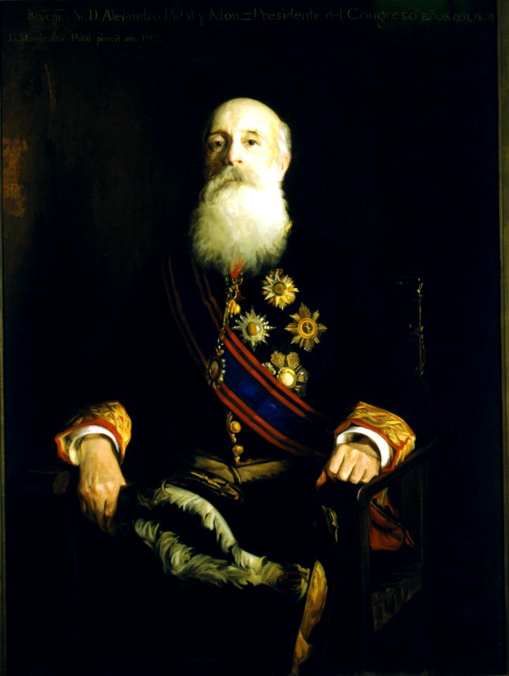 Alejandro Pidal y Mon (Congreso de los Diputados de España)