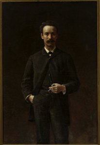 Aleksander Gierymski - Portrait of Artur Gruszecki - MP 625 MNW - National Museum in Warsaw