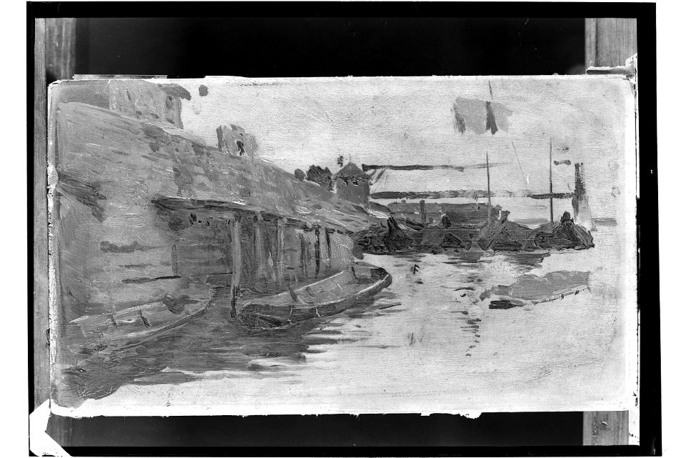 Aleksander Gierymski - Sand workers, sketch - 33502 MNW - National Museum in Warsaw