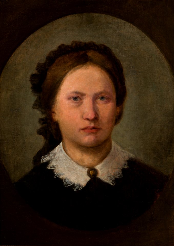 Aleksander Kotsis - Portrait of the Artist's Sister, Karolina - MNK II-a-298 - National Museum Kraków