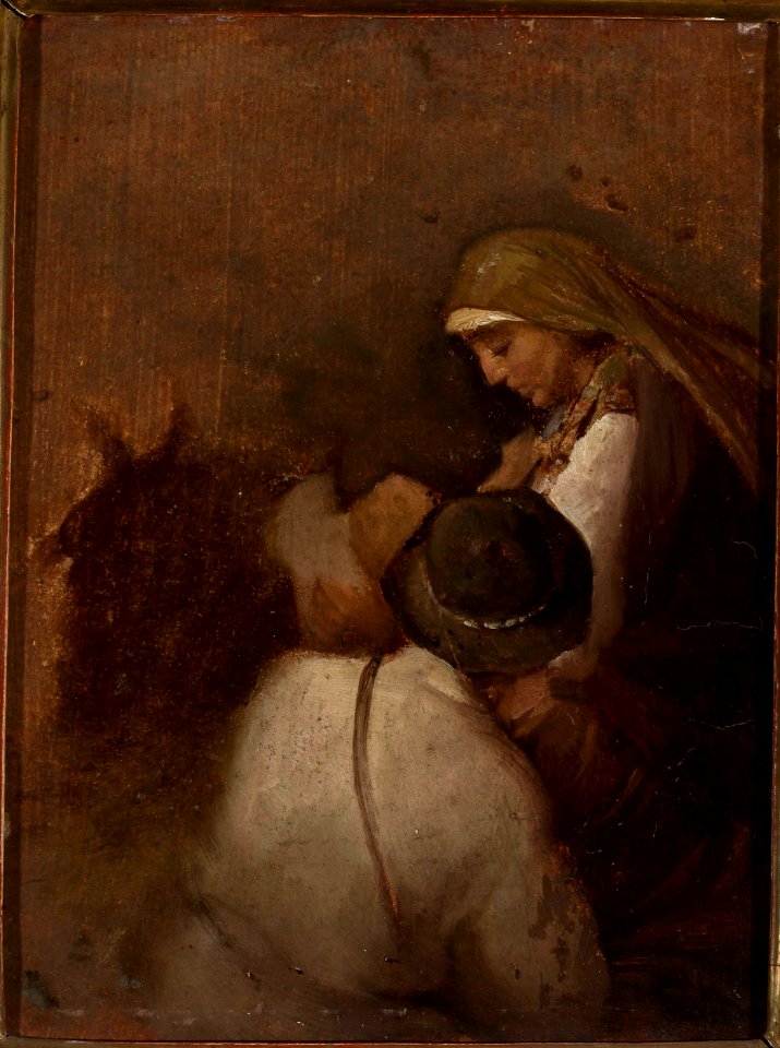 Aleksander Kotsis - Holy Family flight to Egypt - MP 174 MNW - National Museum in Warsaw
