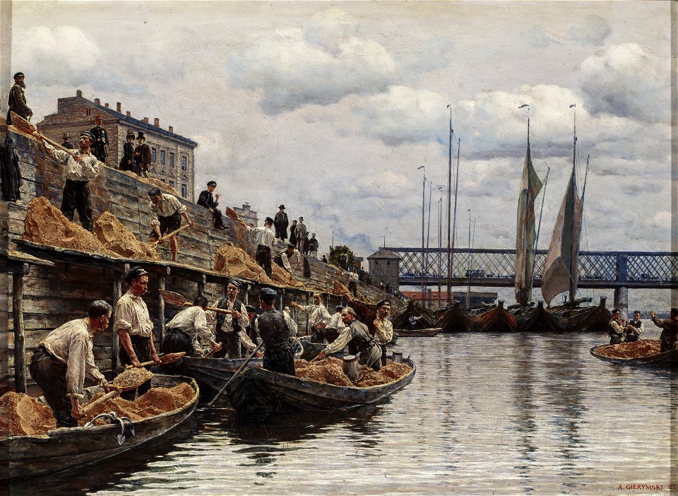 Aleksander Gierymski, Piaskarze