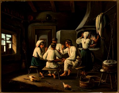 Aleksander Raczyński - In the servants’ chamber - MP 5113 MNW - National Museum in Warsaw