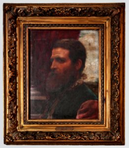 Aleksander Gierymski - Bust of a man in Renaissance costume (Venetian) - MP 5547 - National Museum in Warsaw