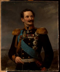 Aleksander Lesser - Portrait of Friedrich Berg - MP 3713 MNW - National Museum in Warsaw