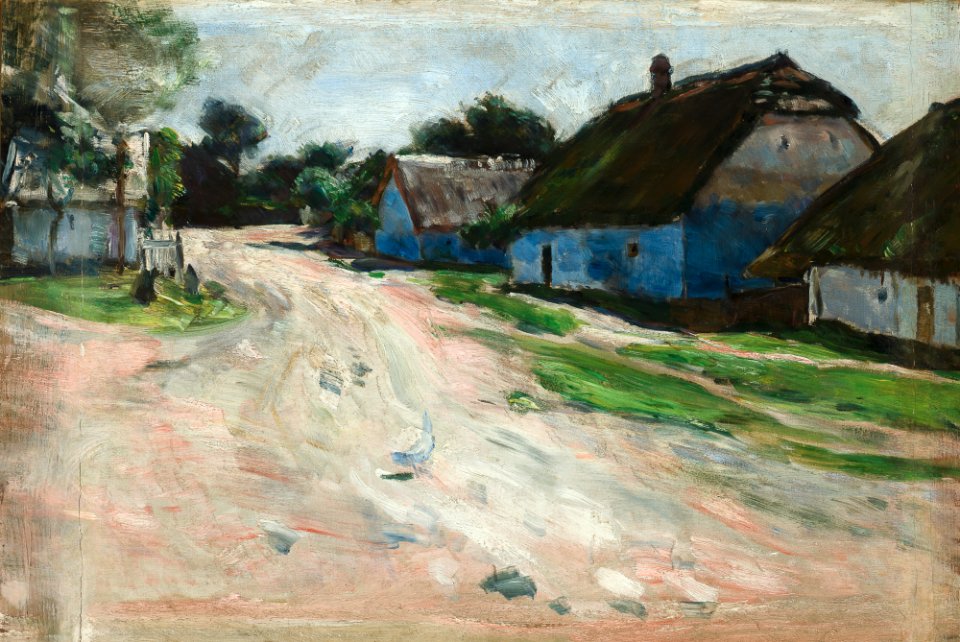 Aleksander Gierymski - Road at Bronowice - MNK II-a-598 - National Museum Kraków