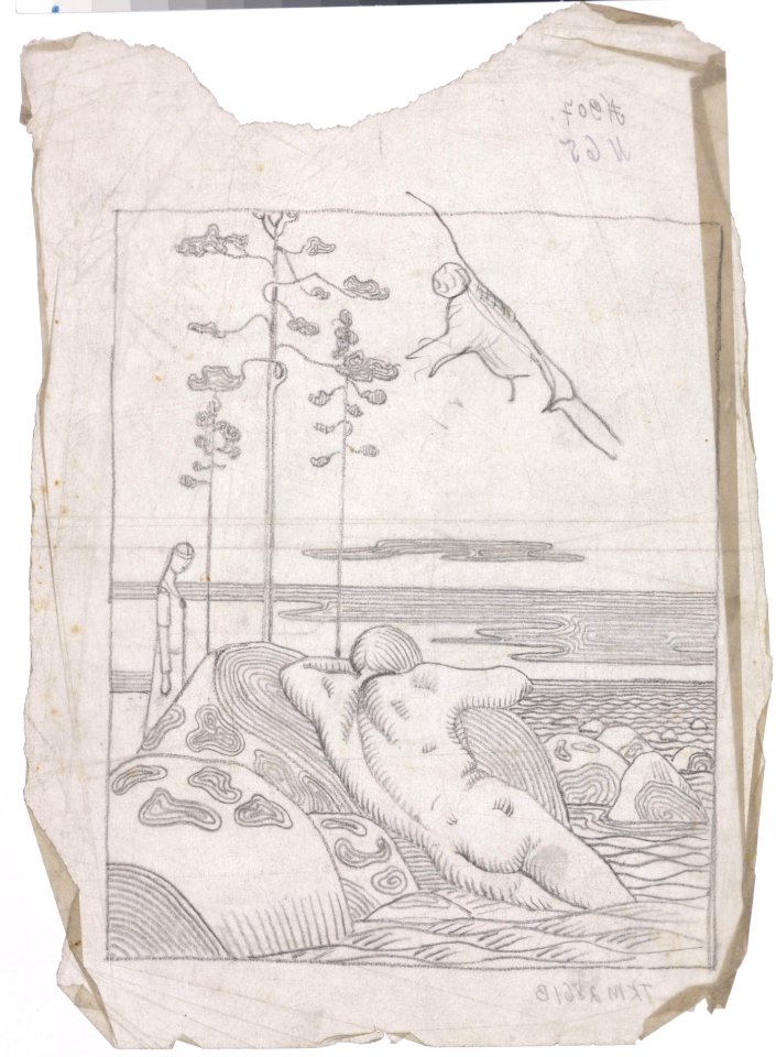 Aleksander Uurits. Kalevipoeg ja Saarepiiga. Tartmus, 1909