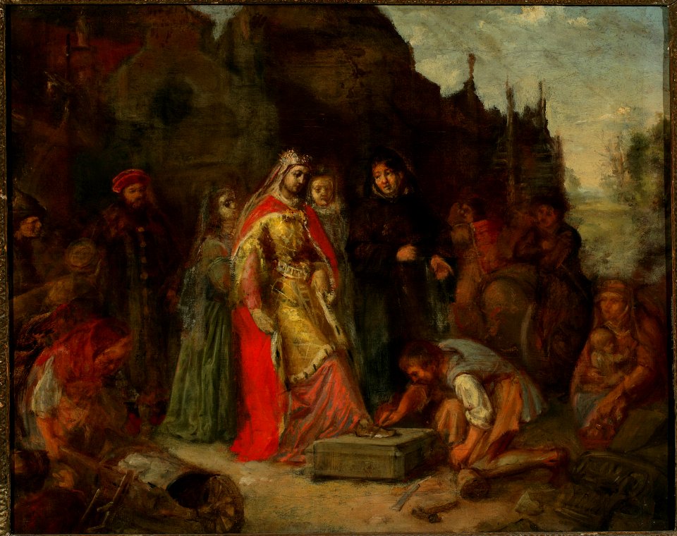 Aleksander Kotsis - Little foot of Queen Jadwiga - MP 172 MNW - National Museum in Warsaw