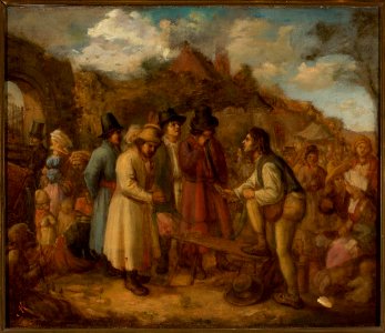 Aleksander Kotsis - Fair in Tyniec - MP 2577 MNW - National Museum in Warsaw