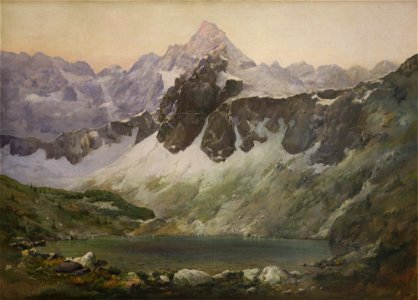 Aleksander Mroczkowski - The Morskie Oko Lake - MNK II-a-475 - National Museum Kraków