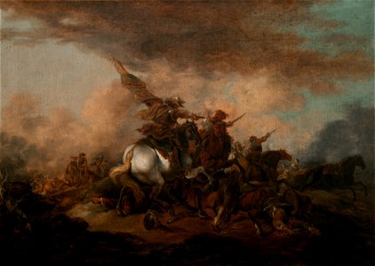 Aleksander Orłowski - Battle Scene - MNK II-a-441 - National Museum Kraków