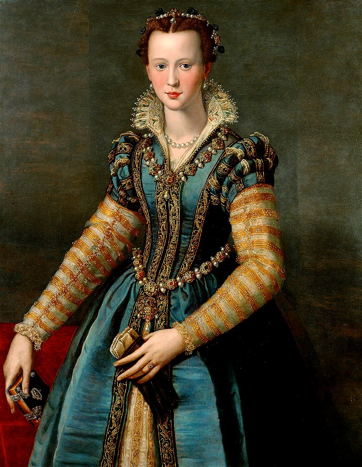 Alessandro Allori (^), , Kunsthistorisches Museum Wien, Kunstkammer Wien - Maria de´ Medici - GG 2583 - Kunsthistorisches Museum