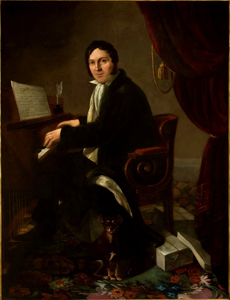 Aleksander Ludwik Molinari - Portrait of Karol Kupriński - MP 5149 - National Museum in Warsaw