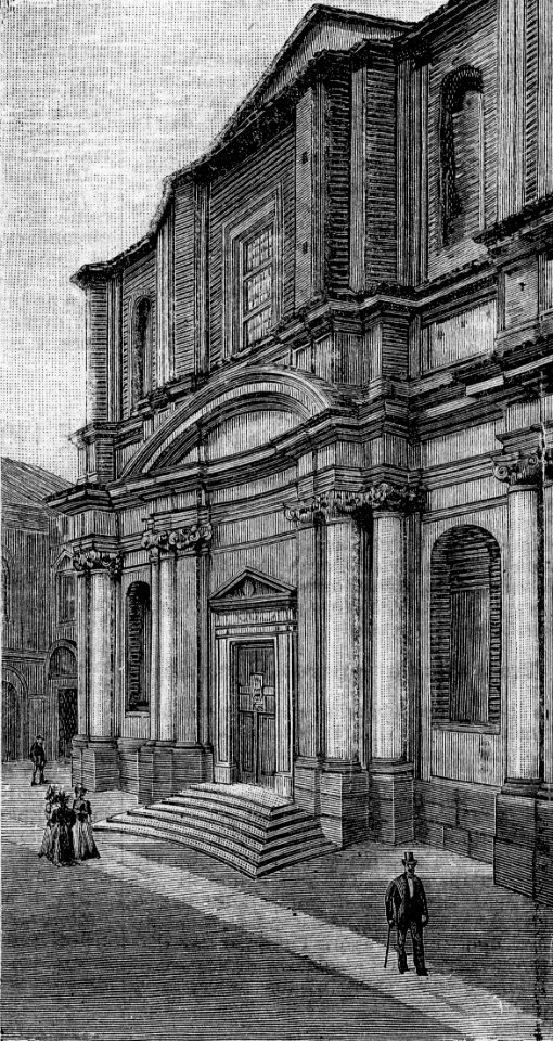 Alessandria – Chiesa di Sant’Alessandro (xilografia)
