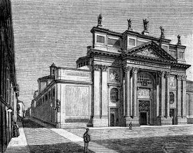 Alessandria – La Cattedrale (xilografia)