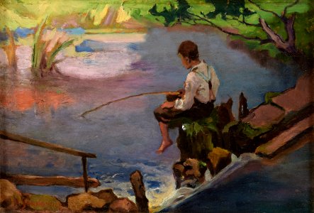 Aleksander Sarnowicz Junger Angler
