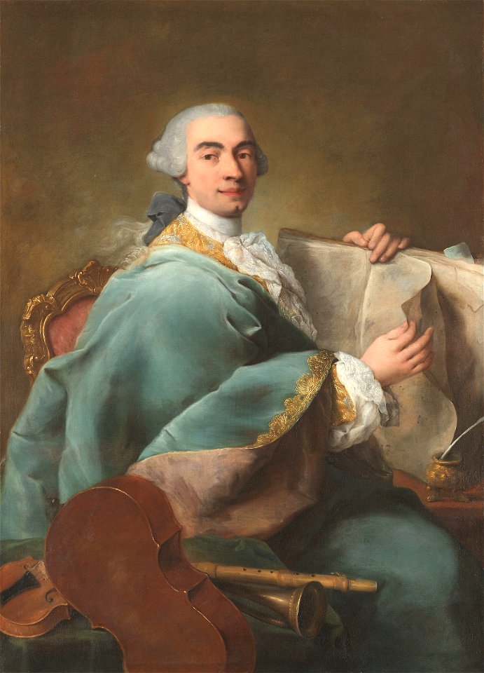Alessandro Longhi - Portrait of a Musician - 1962.76 - Art Institute of Chicago