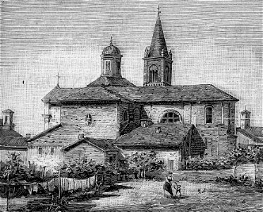 Alessandria – Chiesa di San Rocco (xilografia)