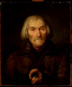 Aleksander Rycerski - Portrait of an old man - MP 2375 MNW - National Museum in Warsaw