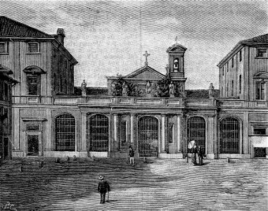Alessandria – Ospedale Civile (xilografia)