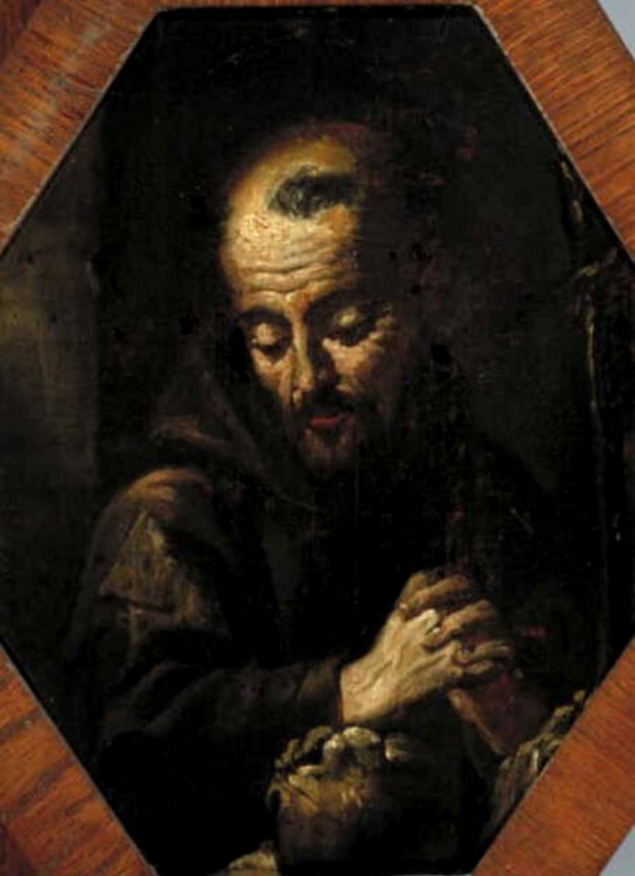 Alessandro Magnasco - Monnik in gebed - 1562 (OK) - Museum Boijmans Van Beuningen
