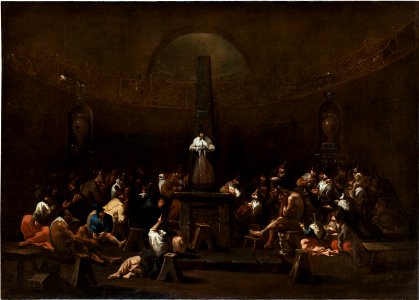 Alessandro Magnasco - The Quaker Meeting
