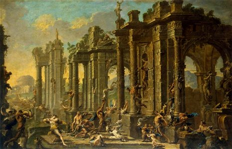 Alessandro Magnasco - Bacchanalian Scene - WGA13843