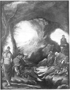 Alessandro Magnasco - Monks in a Grotto - 1930.431 - Fogg Museum