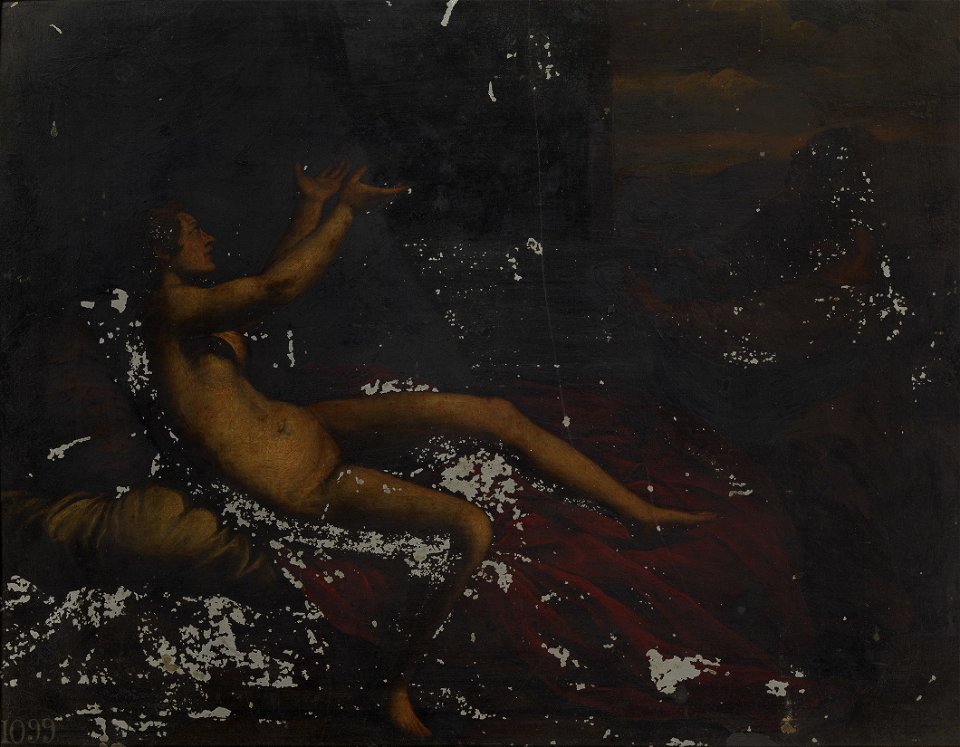 Alessandro Turchi (Verona 1578-Rome 1649) - Danaë - RCIN 402716 - Royal Collection