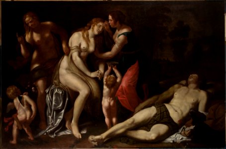 Alessandro Turchi - Death of Adonis - M.Ob.1032 - National Museum in Warsaw