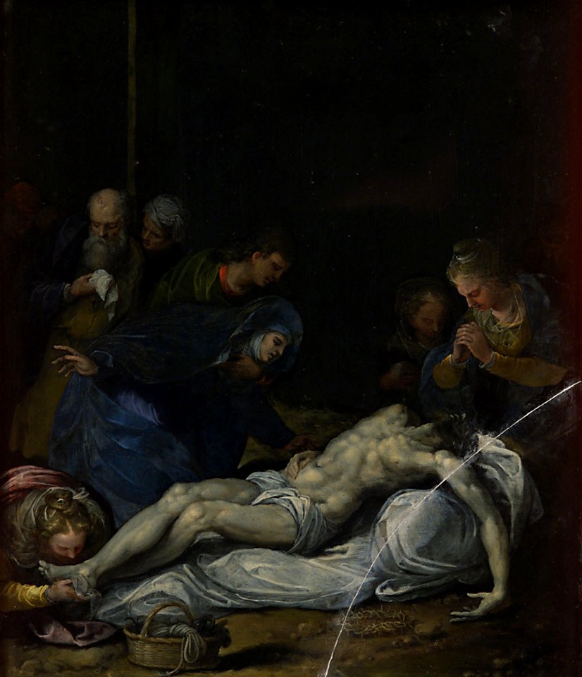 Alessandro Turchi, gen. L’Orbetto - Kreuzabnahme - GG 369 - Kunsthistorisches Museum