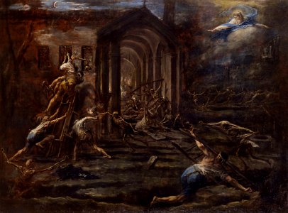 Alessandro Magnasco - Sacrilegious Robbery - WGA13856