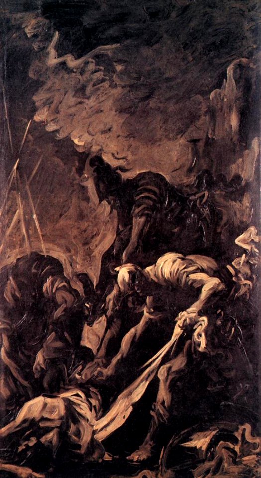 Alessandro Magnasco - Entombment of a Soldier - WGA13858