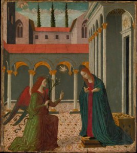 Alesso di Benozzo - annunciazione