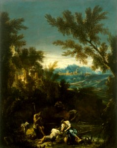 Alessandro Magnasco - Landscape with Figures - 61.73 - Museum of Fine Arts