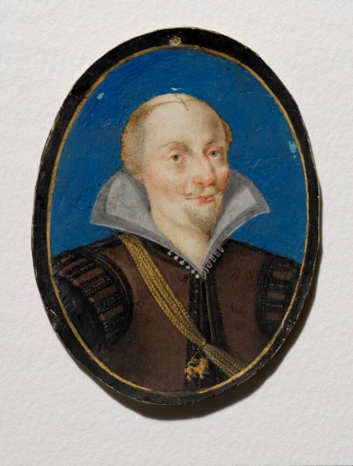 Alexander Cooper - Karl IX (1550-1611), kung av Sverige, gift med 1. Maria av Pfaltz, 2. Kristina av Holstein-Gottorp - NMGrh 3549 - Nationalmuseum
