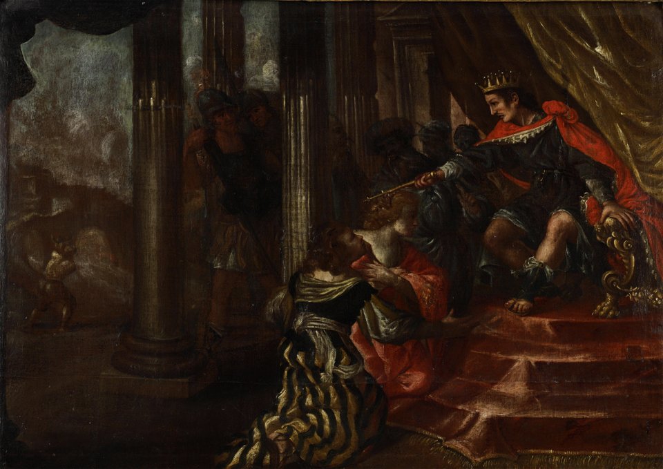 Alexander der Große und die Frauen des Darius Österreich 18Jh
